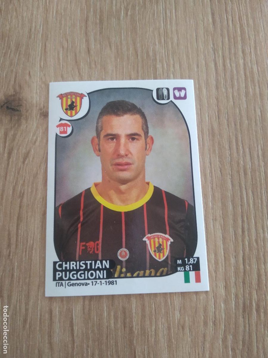 Football Stickers: M2 CHRISTIAN PUGGIONI BENEVENTO CROMO FUTBOL PANINI LIGA ITALIA 17-18 CALCIATORI 2017-2018