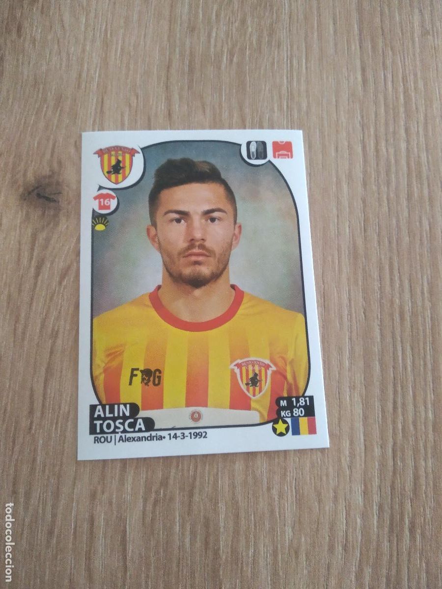 Football Stickers: M4 ALIN TOSCA BENEVENTO CROMO FUTBOL PANINI LIGA ITALIA 17-18 CALCIATORI 2017-2018