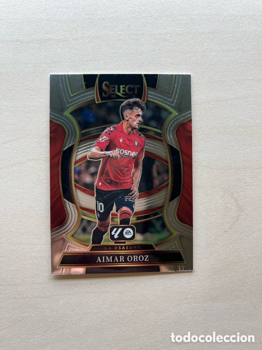 Cromos de f&uacute;tbol: Aimar Oroz Select La Liga 2025-26 - Osasuna