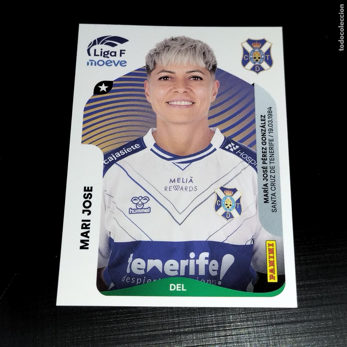 Cromos de f&uacute;tbol: 119 A MARI JOSE COSTA ADEJE TENERIFE CROMOS LIGA F MOEVE FEMENINA PANINI 2025 2026 25 26