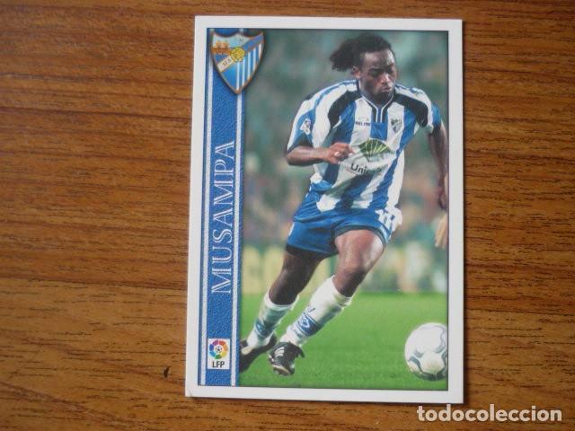 Cromos de f&uacute;tbol: MUNDICROMO FICHAS LIGA 2001 N&ordm; 558 UH MUSAMPA (MALAGA) FICHAJE - LIGA CROMO 2000 01