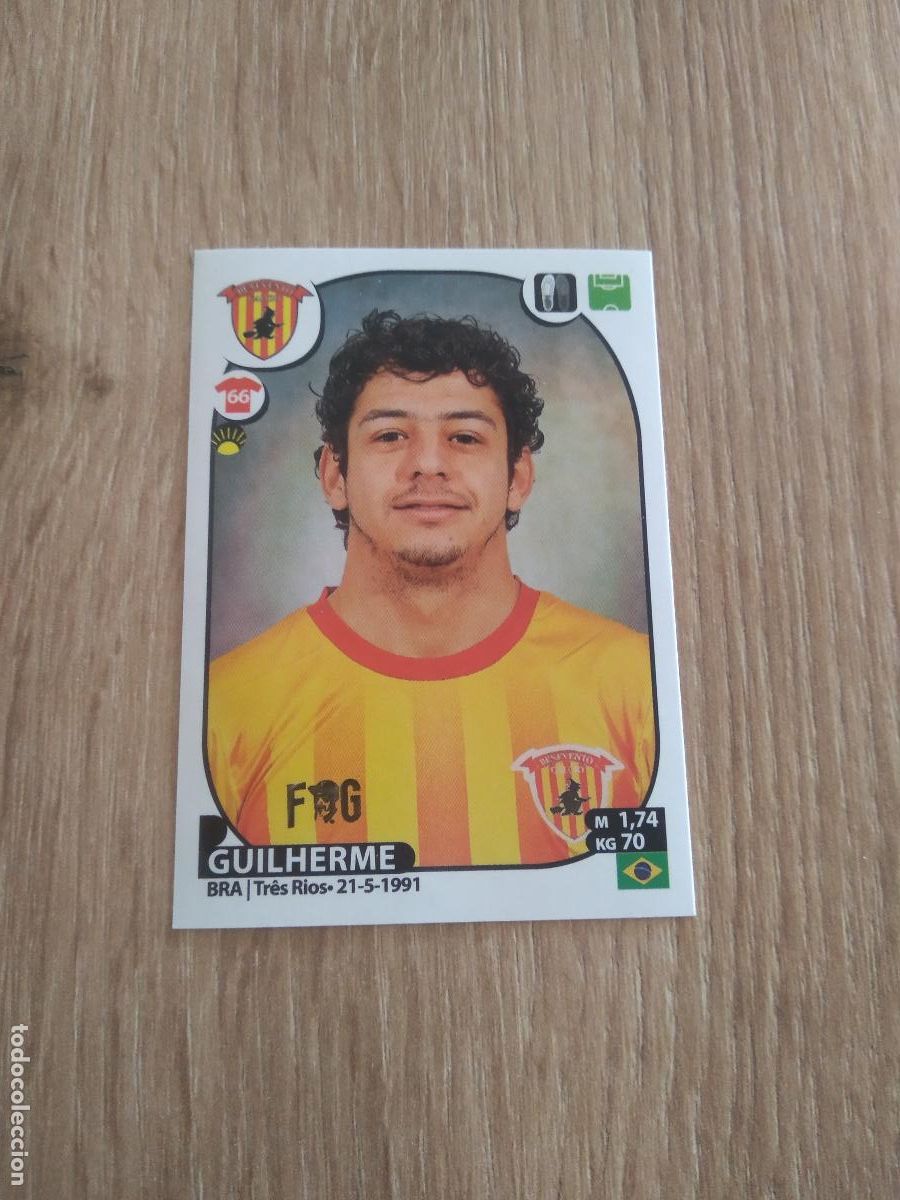 Cromos de f&uacute;tbol: M9 GUILHERME BENEVENTO CROMO FUTBOL PANINI LIGA ITALIA 17-18 CALCIATORI 2017-2018