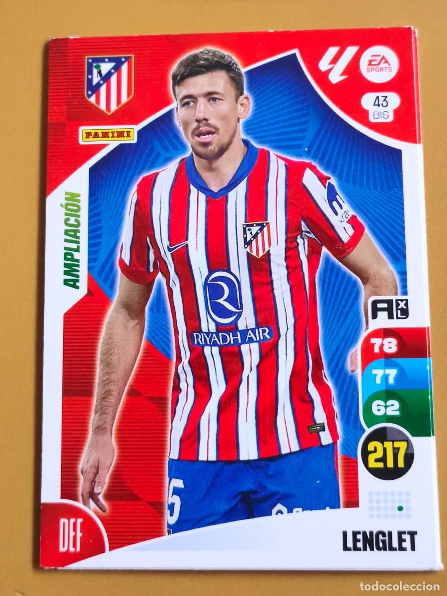 Cromos de f&uacute;tbol: lenglet, 2024 25 ampliacion