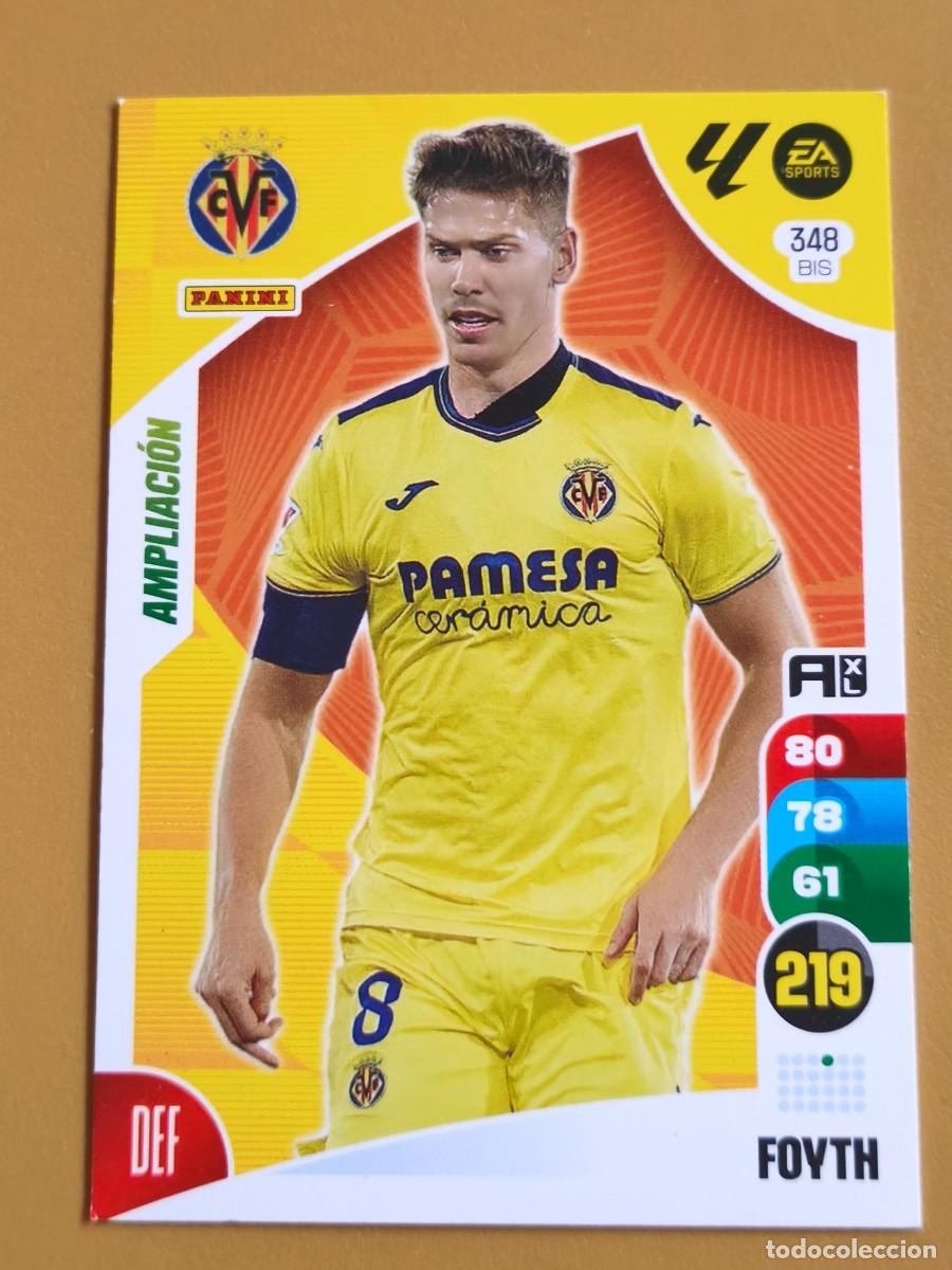 Cromos de f&uacute;tbol: foyth, 2024 25 ampliacion