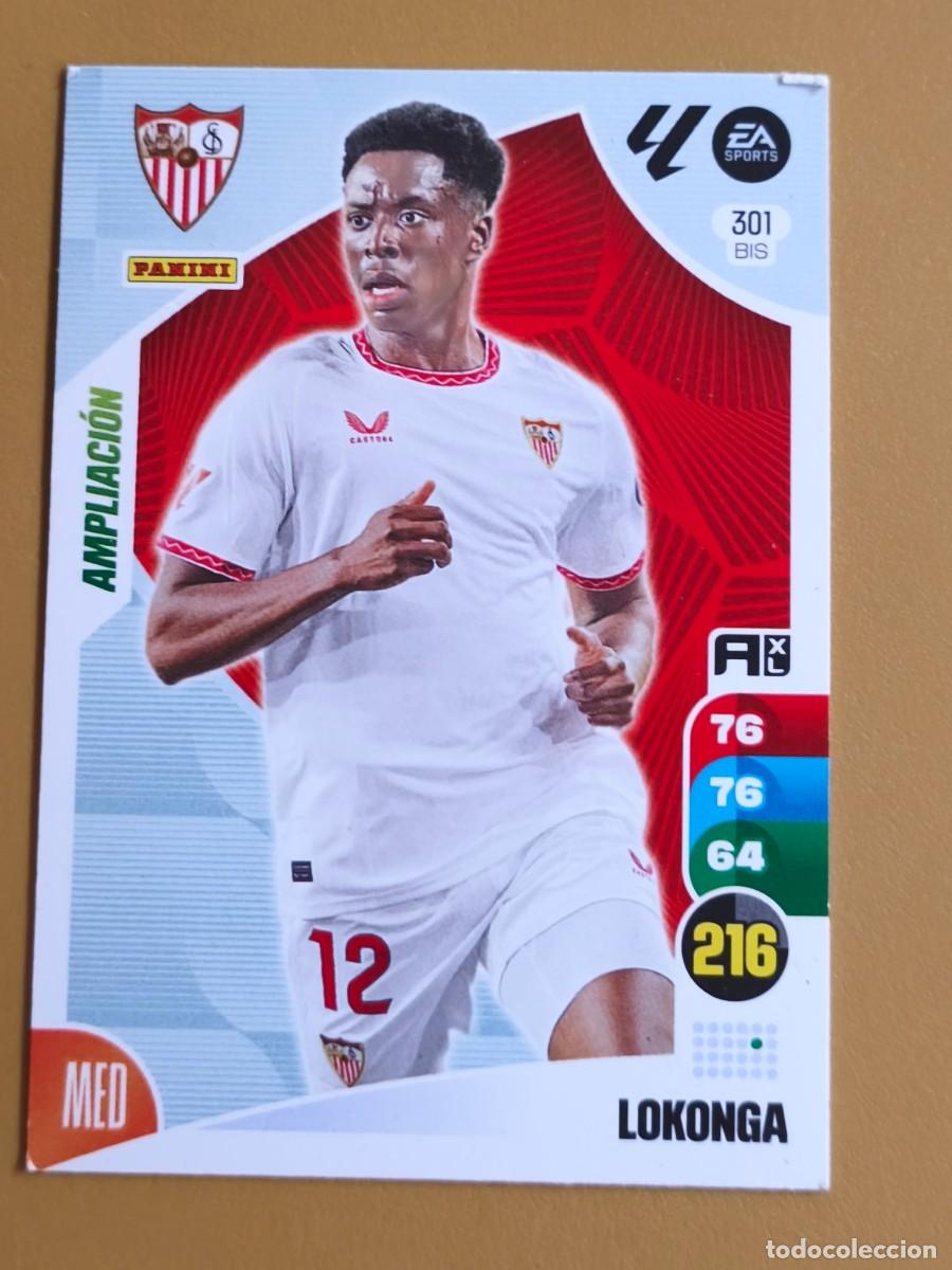 Cromos de f&uacute;tbol: lokonga, 2024 25 ampliacion