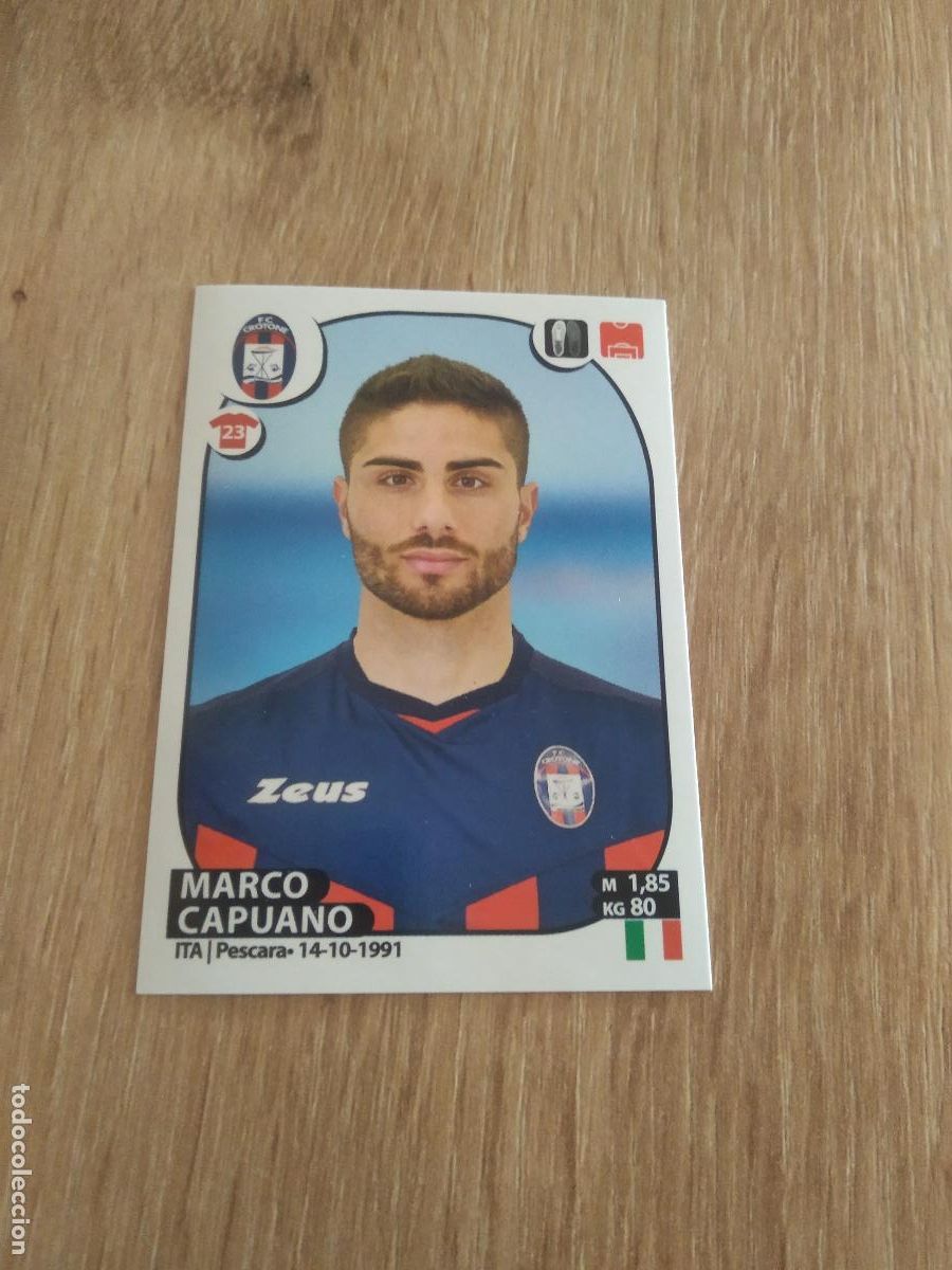 Cromos de f&uacute;tbol: M17 MARCO CAPUANO CROTONE CROMO FUTBOL PANINI LIGA ITALIA 17-18 CALCIATORI 2017-2018