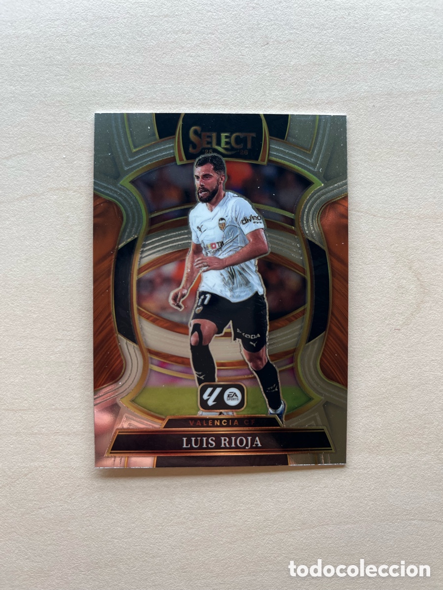 Cromos de f&uacute;tbol: Luis Rioja Select La Liga 2025-26 - Valencia