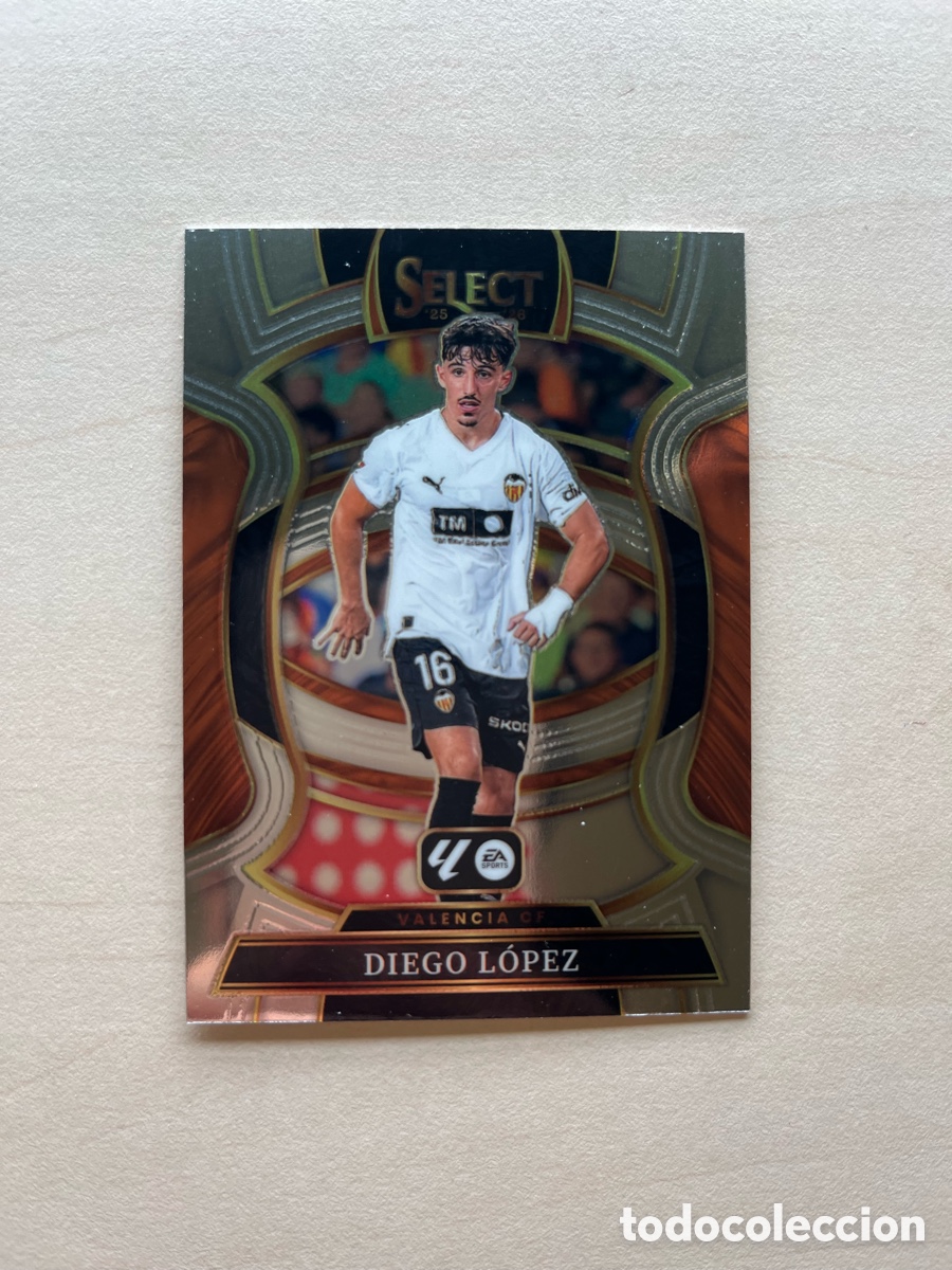 Cromos de f&uacute;tbol: Diego L&oacute;pez Select La Liga 2025-26 - Valencia