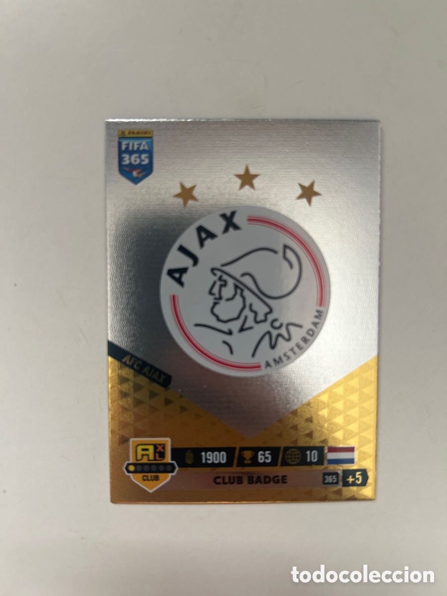 Cromos de f&uacute;tbol: Escudo Ajax FIFA365 2023 (365)