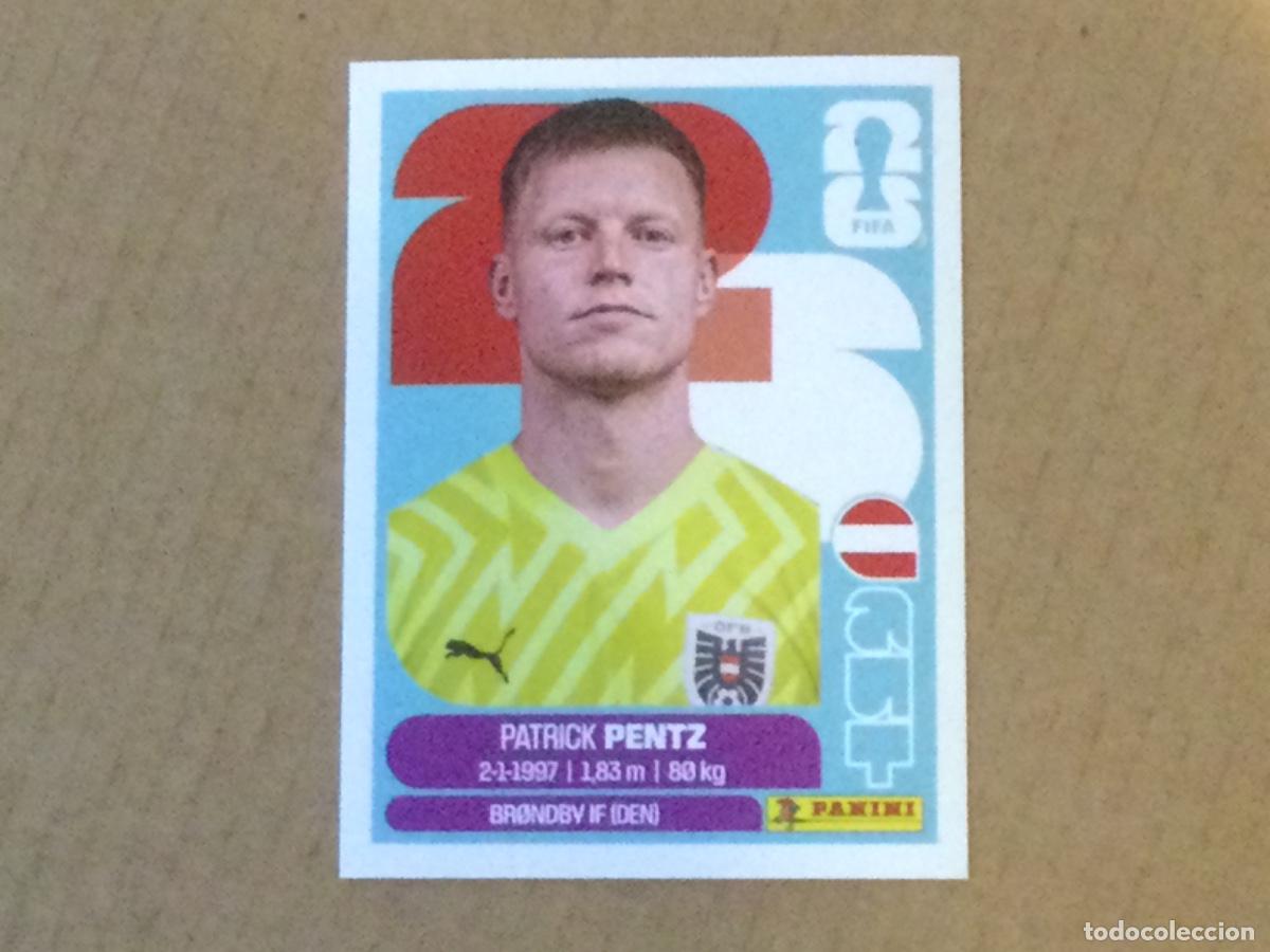 Cromos de f&uacute;tbol: Cromo panini mundial 2026 Patrick Pentz Austria 3, edicion americana