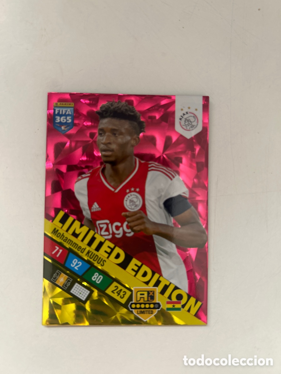 Cromos de f&uacute;tbol: Mohammed Kudus EDICIOK LIMITADA FIFA365 2023