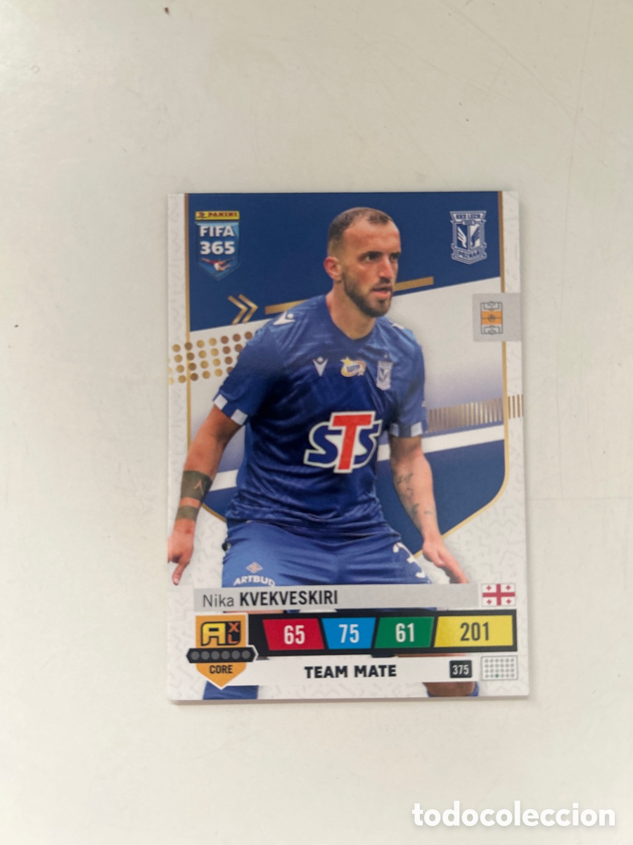 Cromos de f&uacute;tbol: Nika Kvekveskiri FIFA365 2023 (375)