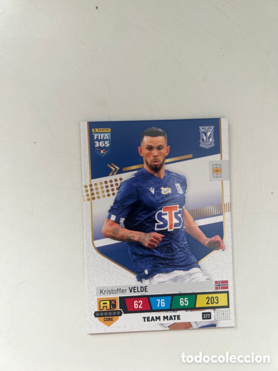 Cromos de f&uacute;tbol: Kristoffer Velde FIFA365 2023 (377)