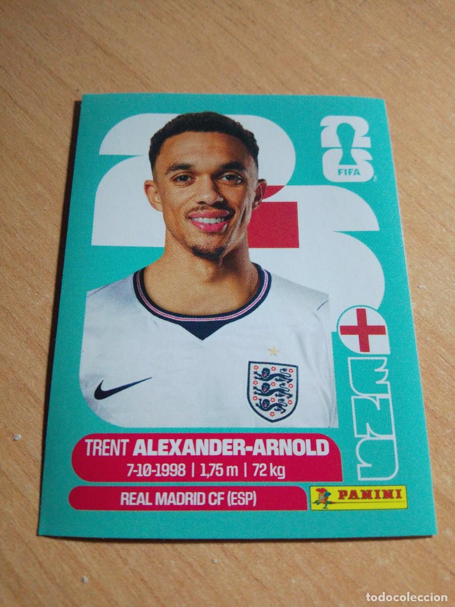 Cromos de f&uacute;tbol: ALEXANDER ARNOLD INGLATERRA ENG 6 MUNDIAL FIFA WORLD CUP 2026 26 PANINI STICKERS NUEVO