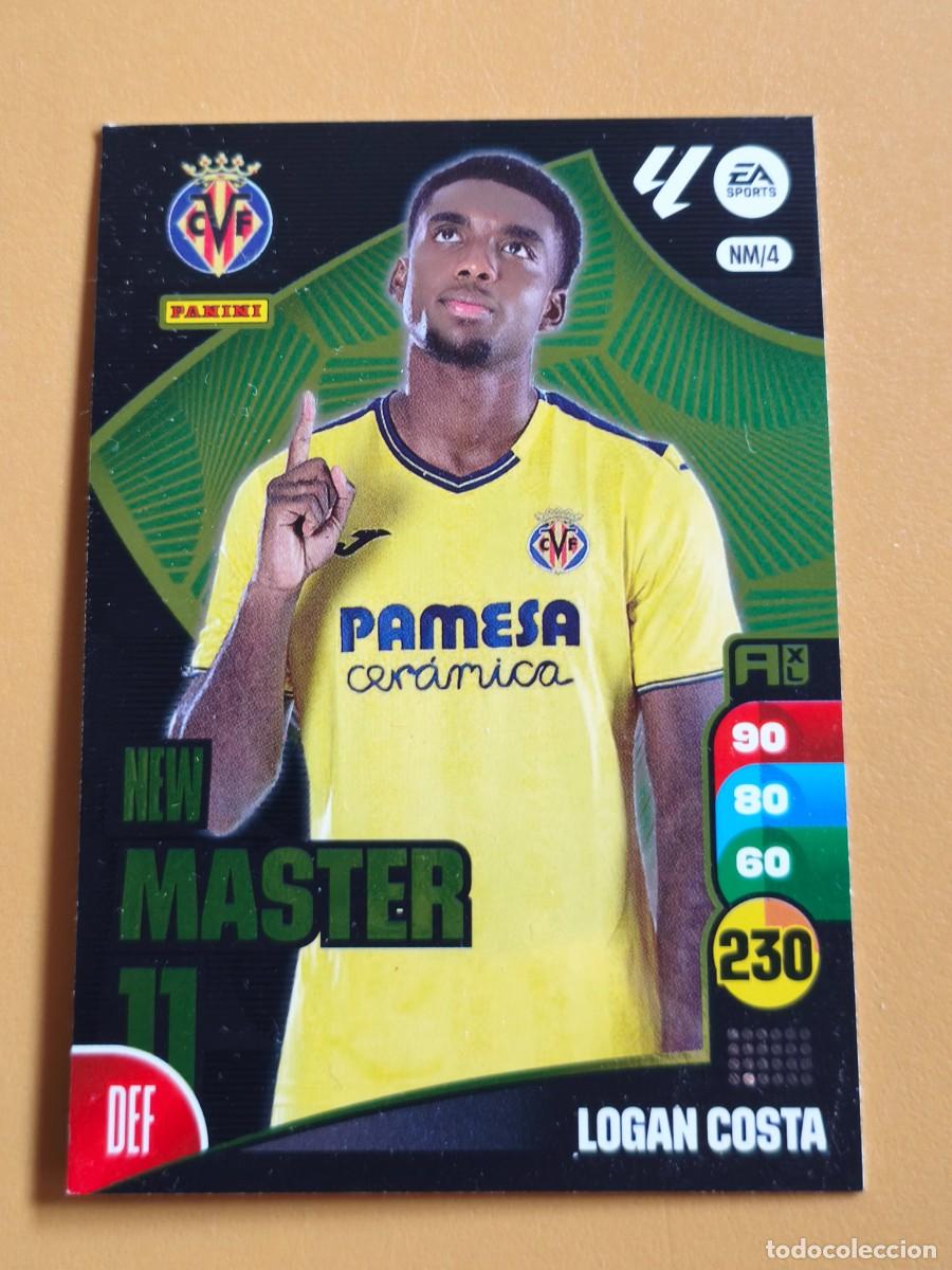 Cromos de f&uacute;tbol: logan costa, 2024 25 new master