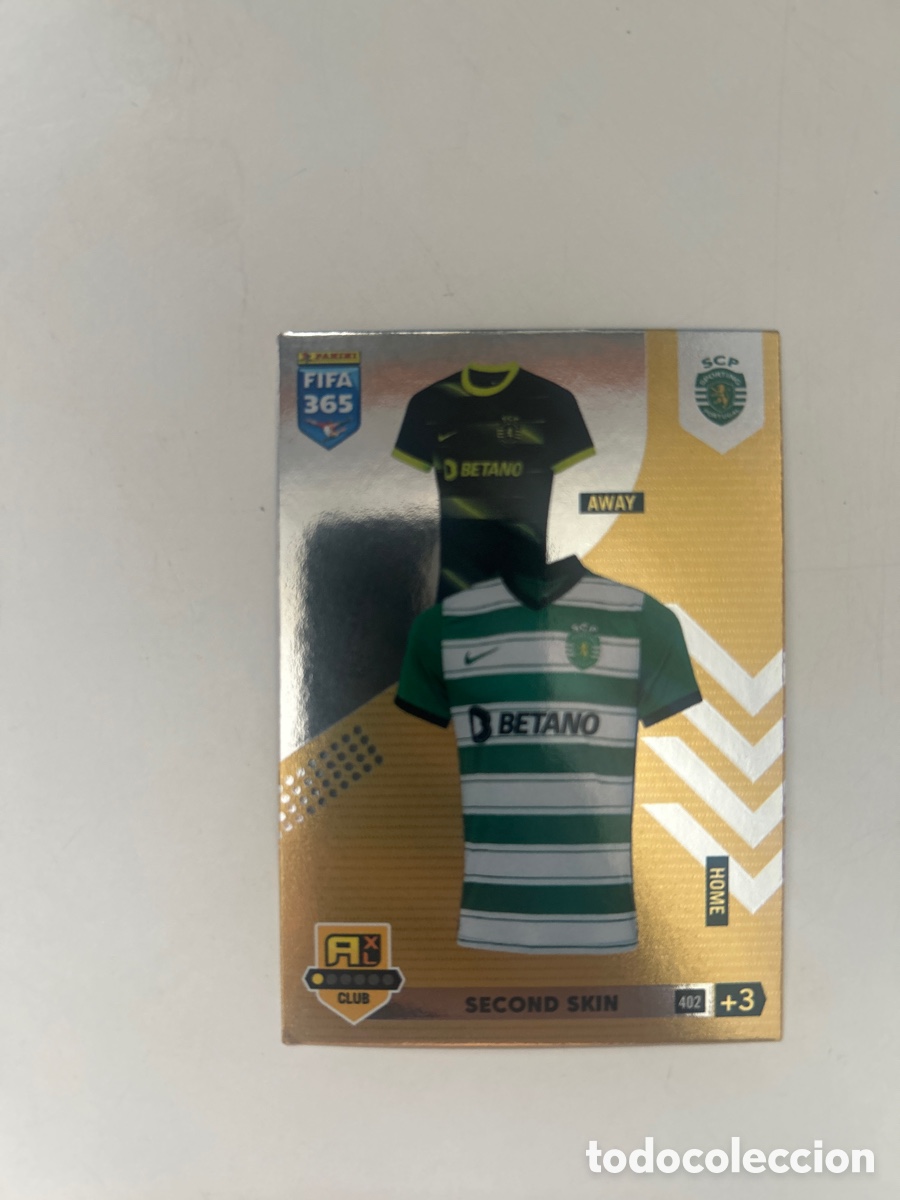 Cromos de f&uacute;tbol: Second skin Sporting de Portugal FIFA365 2023 (402)