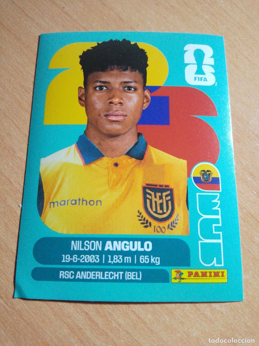 Cromos de f&uacute;tbol: ECU 17 ANGULO ECUADOR MUNDIAL FIFA WORLD CUP 2026 26 PANINI STICKERS NUEVO
