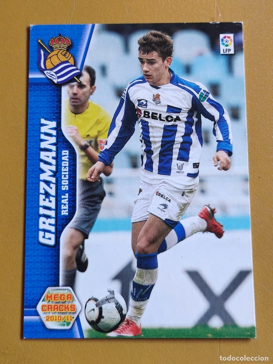 Cromos de f&uacute;tbol: griezmann, 2010 11 megacracks