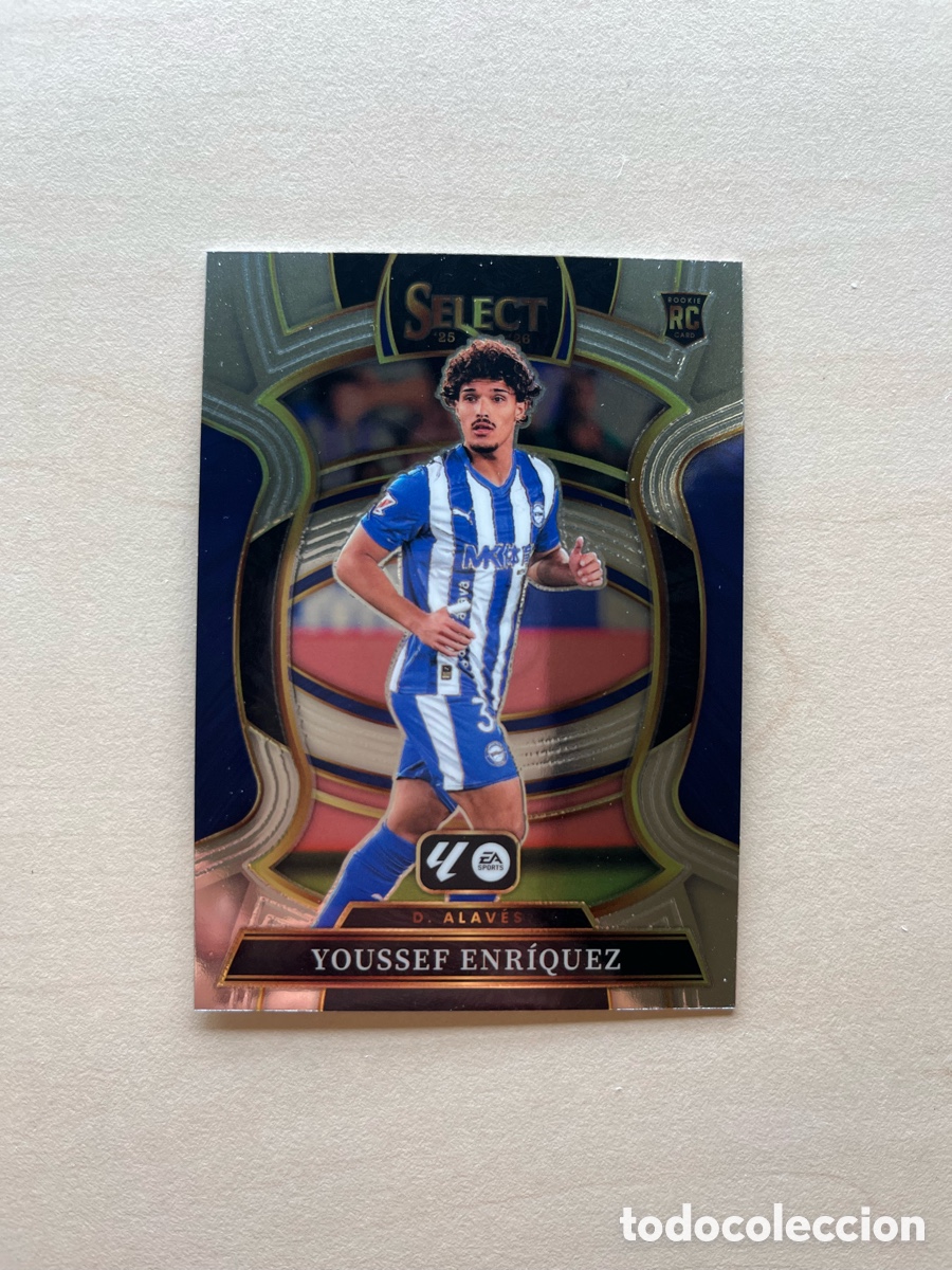 Cromos de f&uacute;tbol: Youssef Enr&iacute;quez Rookie Select La Liga 2025-26 - Alav&eacute;s