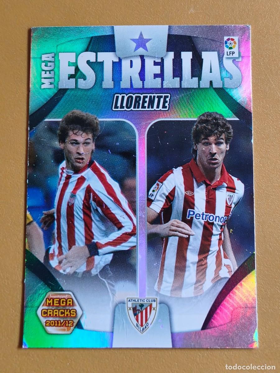 Cromos de f&uacute;tbol: megacracks 2011 12, mega estrellas llorente