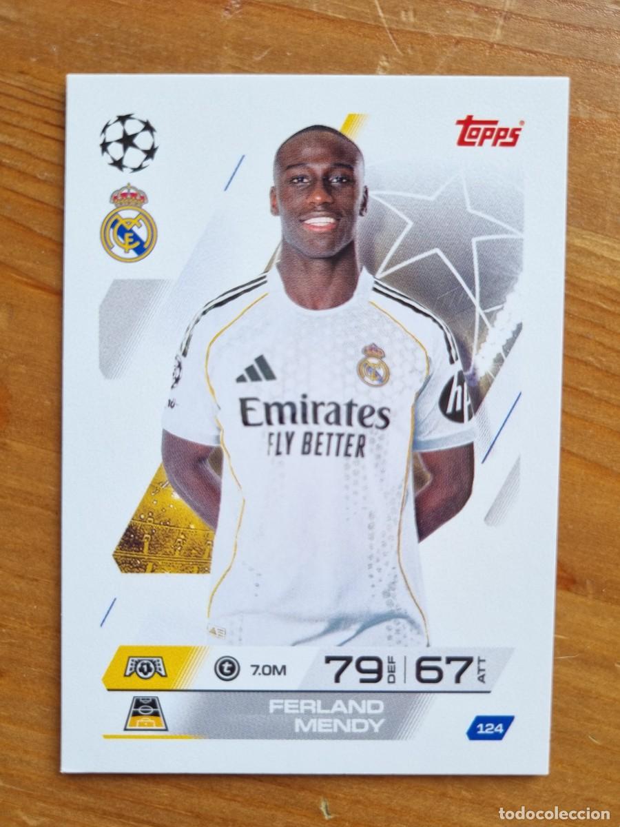 Cromos de f&uacute;tbol: 124 Ferland MENDY (Real Madrid CF). Match Attax 2025 2026 25 26 (Topps)