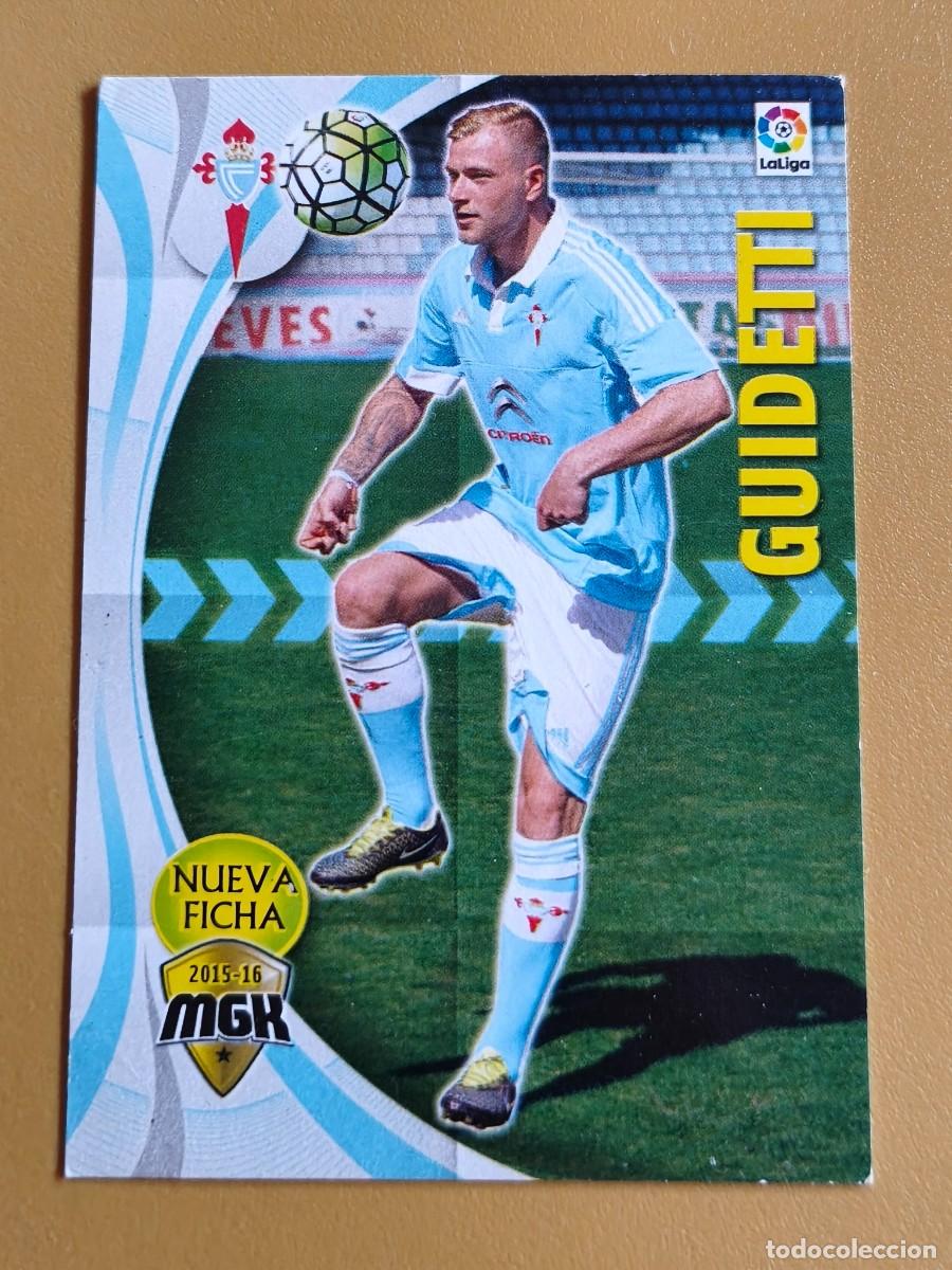 Cromos de Futebol: guidetti, 2015 16 nueva ficha
