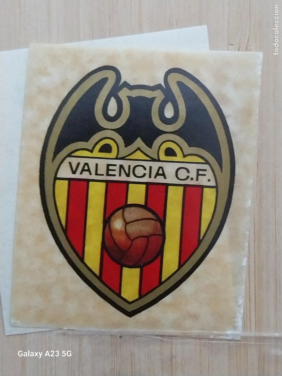 Cromos de Futebol: VALENCIA ESCUDO ED ESTE 1976 76 77 1977 ESCUDOS Y EQUIPOS CROMO SIN PEGAR NUNCA
