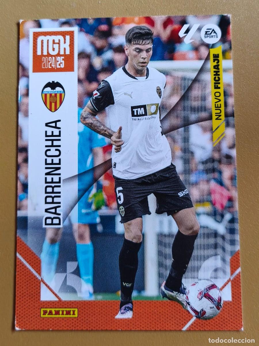 Cromos de f&uacute;tbol: barrenechea, 2024 25 nuevo fichaje