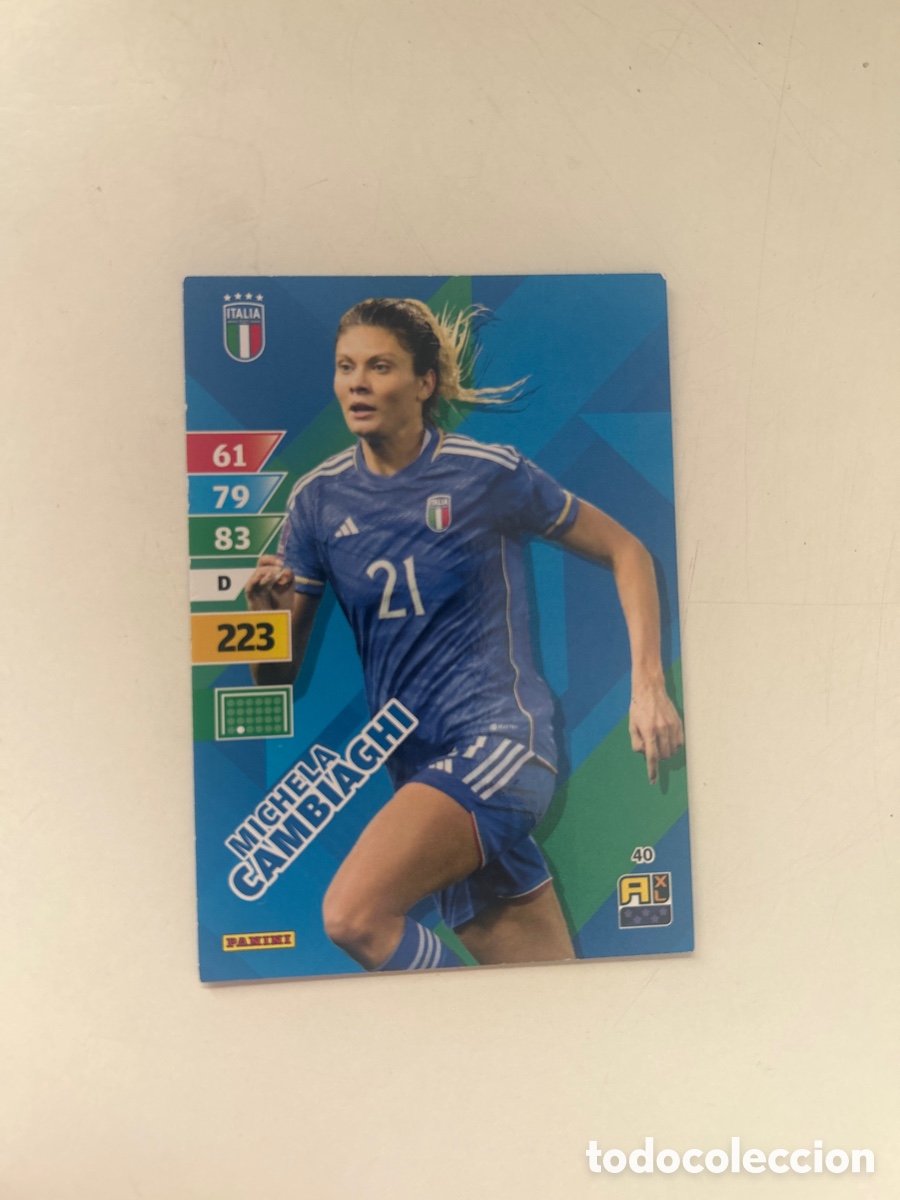 Cromos de f&uacute;tbol: Michela Cambiaghi AZZURRI 2024 (40)
