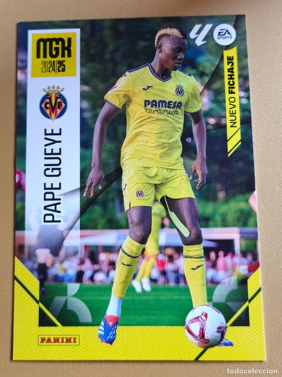 Cromos de f&uacute;tbol: pape gueye, 2024 25 nuevo fichaje