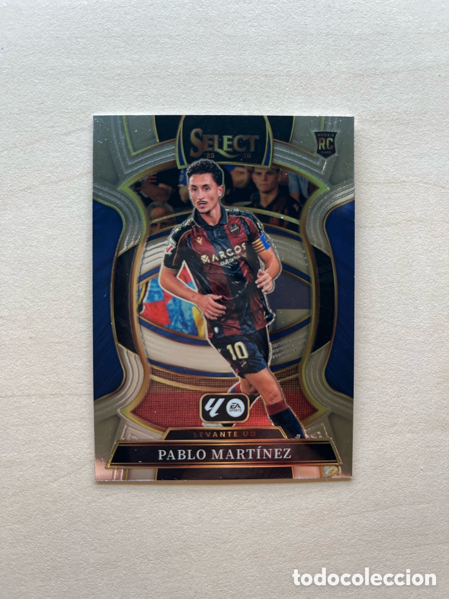 Cromos de f&uacute;tbol: Pablo Mart&iacute;nez Rookie Select La Liga 2025-26 - Levante