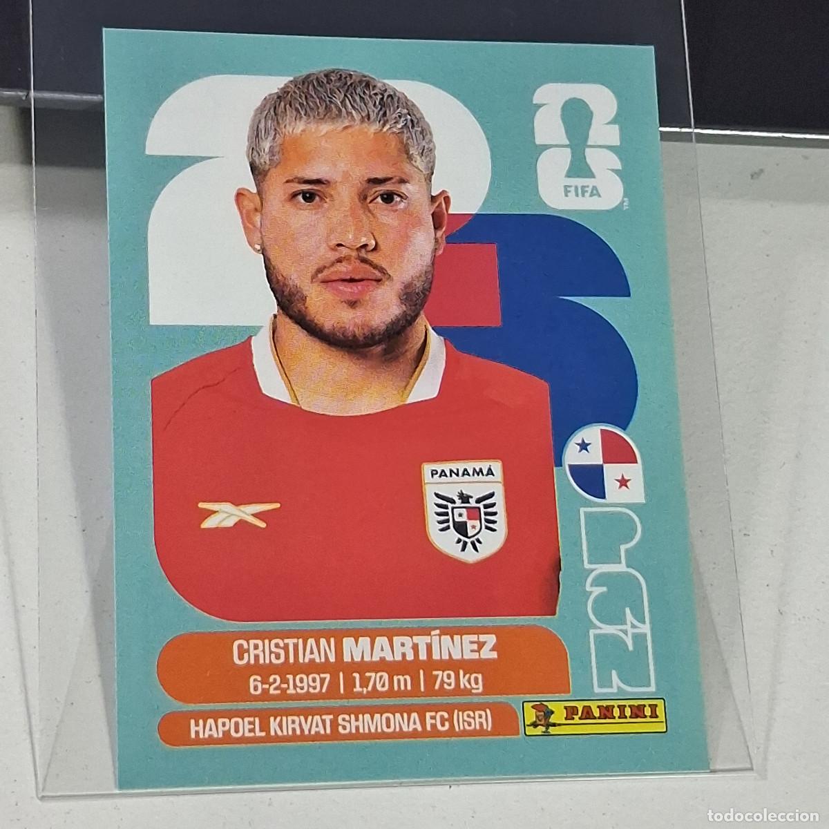 Cromos de f&uacute;tbol: B33 PAN10 CRISTIAN MART&Iacute;NEZ 10 PANAM&Aacute; PAN MUND PANAM&Aacute; PAN MUNDIAL FIFA WORLD CUP 2026 STICKER PANINI