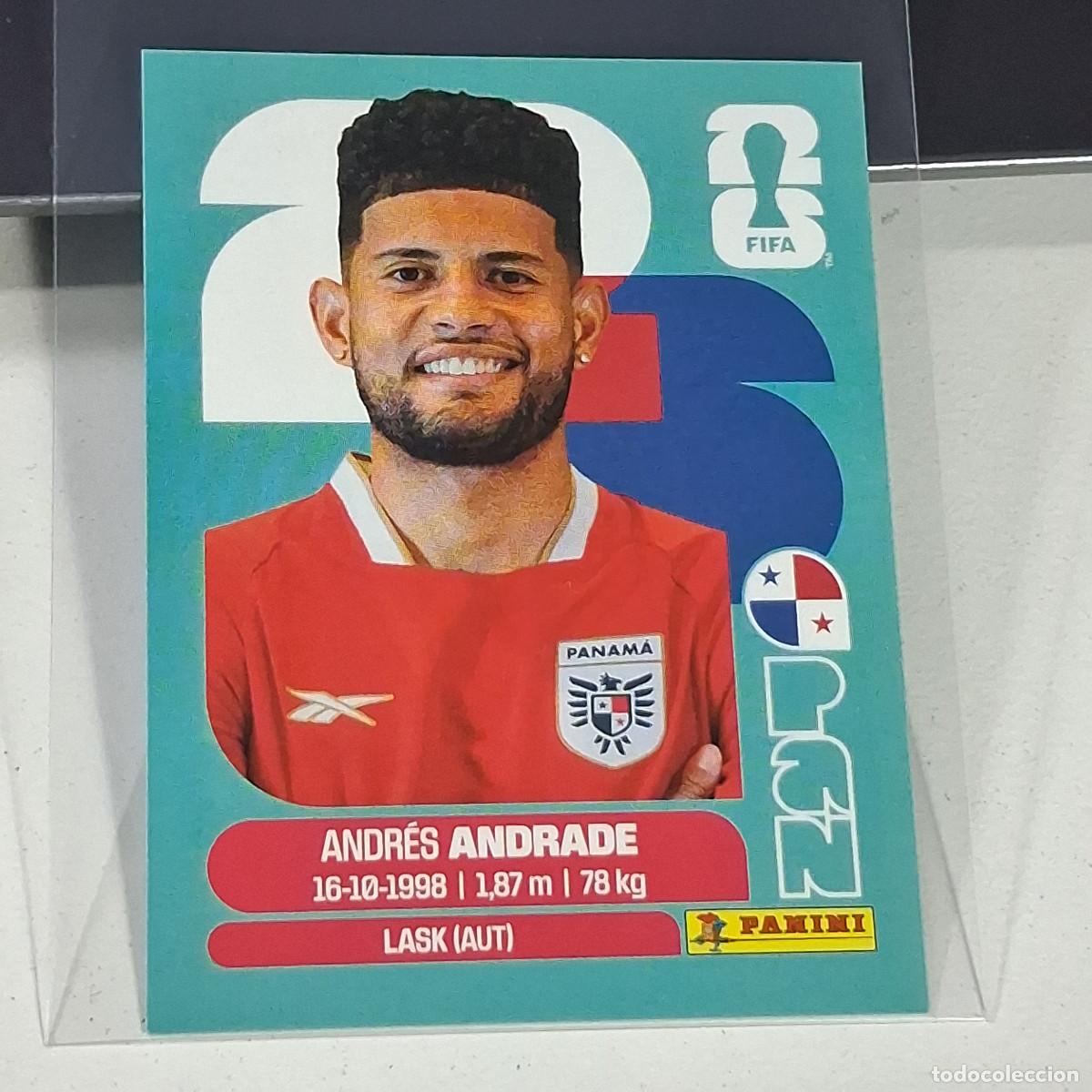 Cromos de f&uacute;tbol: B33 PAN 5 PAN5 ANDRES ANDRADE PANAMA MUNDIAL FIFA WORLD CUP 2026 STICKER PANINIANINI