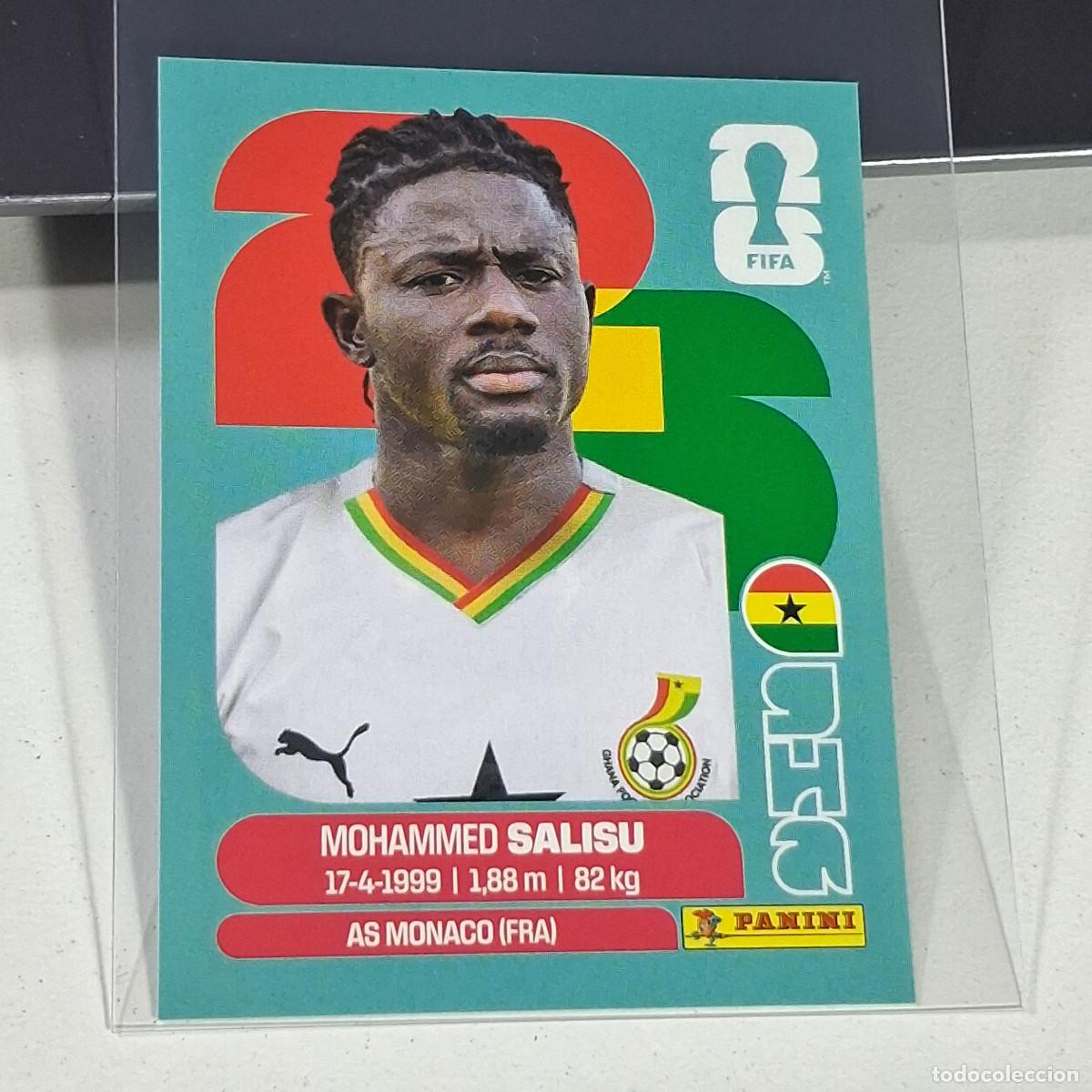 Cromos de f&uacute;tbol: B33 GHA 4 GHA4 MOHAMED SALISU GHANA MUNDIAL FIFA WORLD CUP 2026 STICKER PANINI