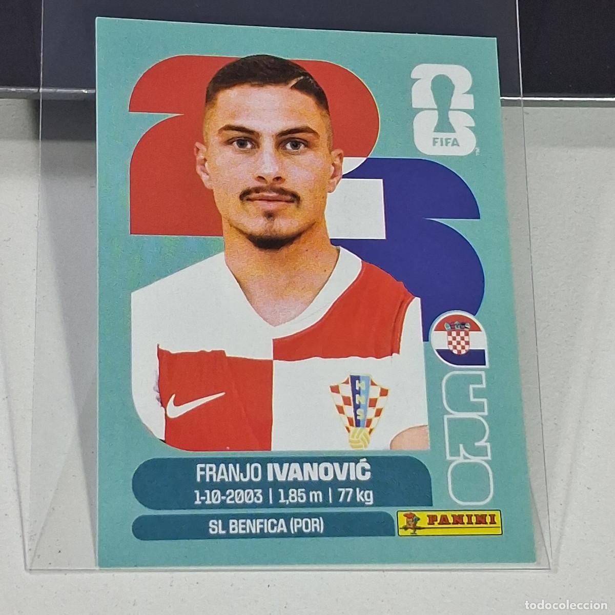 Cromos de f&uacute;tbol: B33 CRO20 FRANJO IVANOVIĆ 20 CROATIA CROACIA CRO MUNDIAL FIFA WORLD CUP 2026 STICKER PANINI