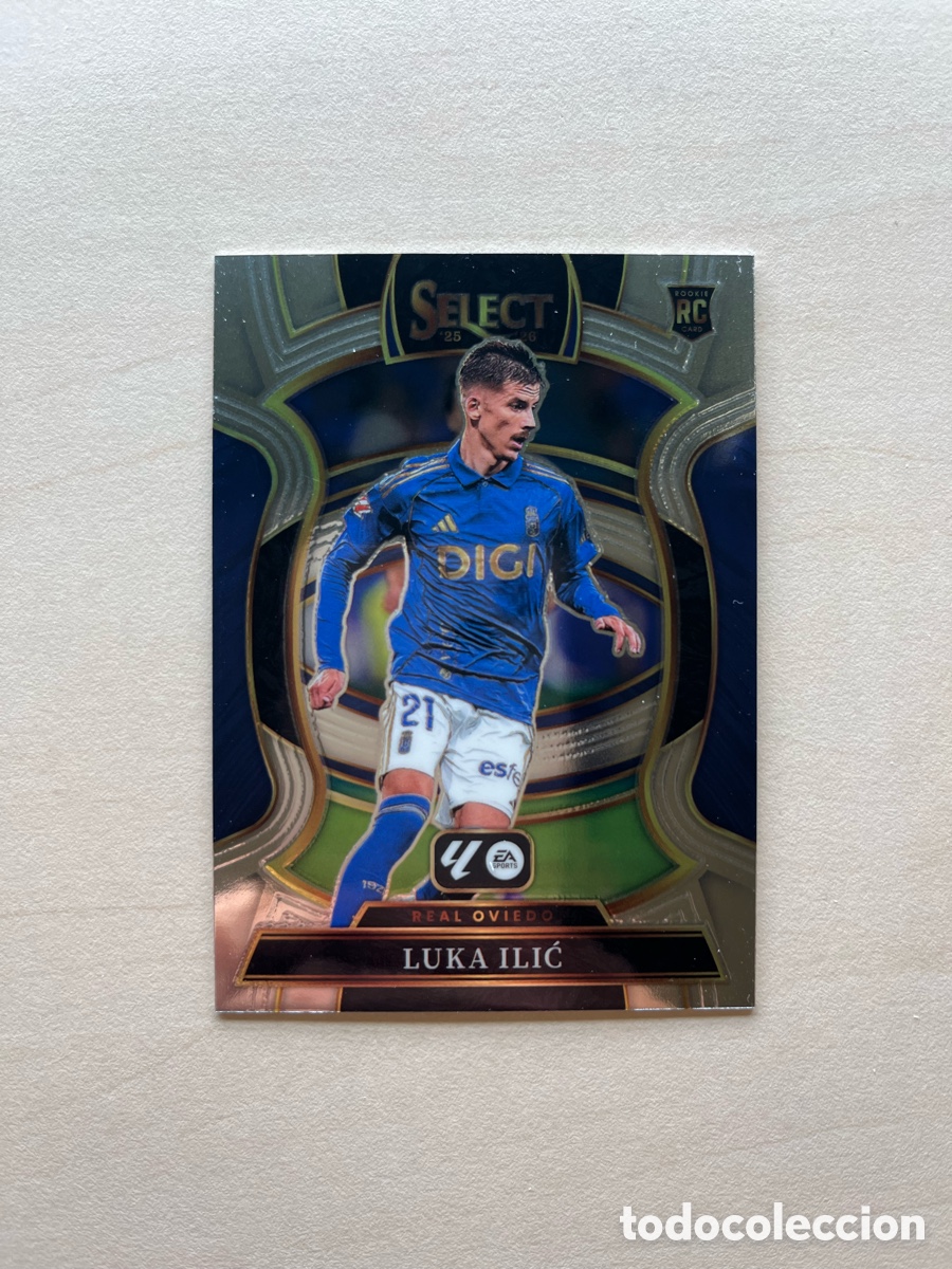 Cromos de f&uacute;tbol: Luca Ilic Rookie Select La Liga 2025-26 - Oviedo