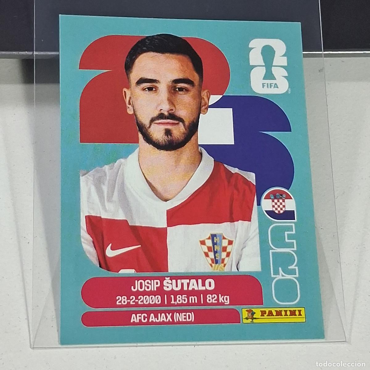 Cromos de f&uacute;tbol: B33 CRO7 JOSIP &Scaron;UTALO 7 CROACIA CROATIA CRO MUNDIAL FIFA WORLD CUP 2026 STICKER PANINI