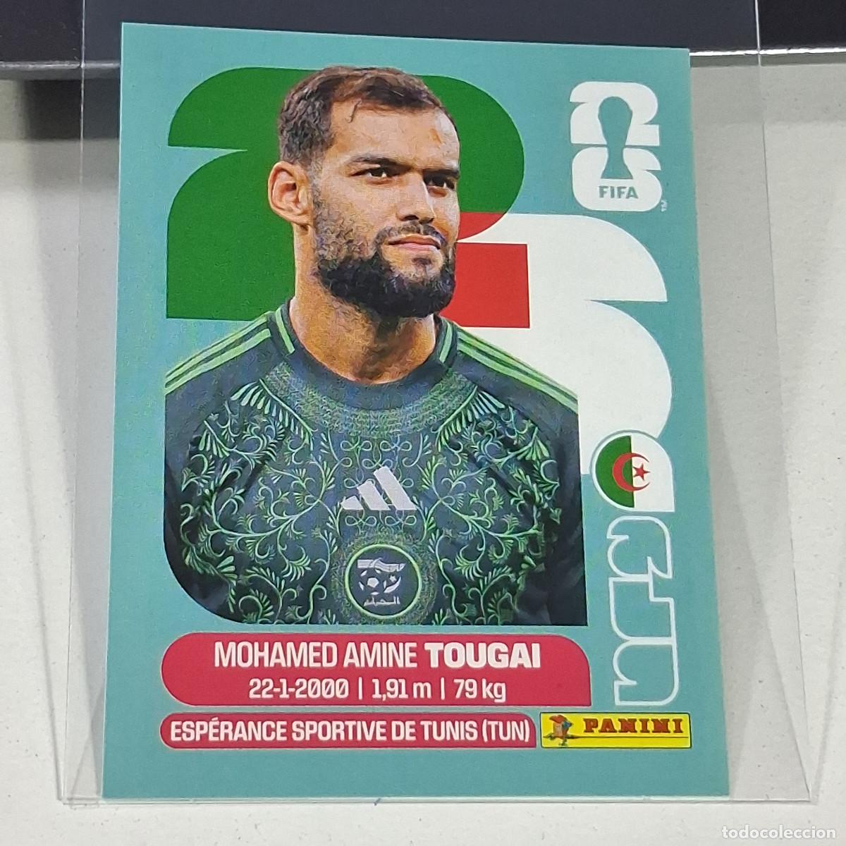 Cromos de f&uacute;tbol: B33 ALG 6 ALG6 MOHAMED AMINE TOUGAI ARGELIA ALGERIA MUNDIAL FIFA WORLD CUP 2026 STICKER PANINI