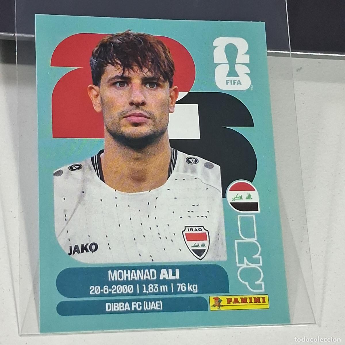 Cromos de f&uacute;tbol: B33 IRQ20 MOHANAD ALI 20 IRAQ IRQ MUNDIAL FIFA WORLD CUP 2026 STICKER PANINI