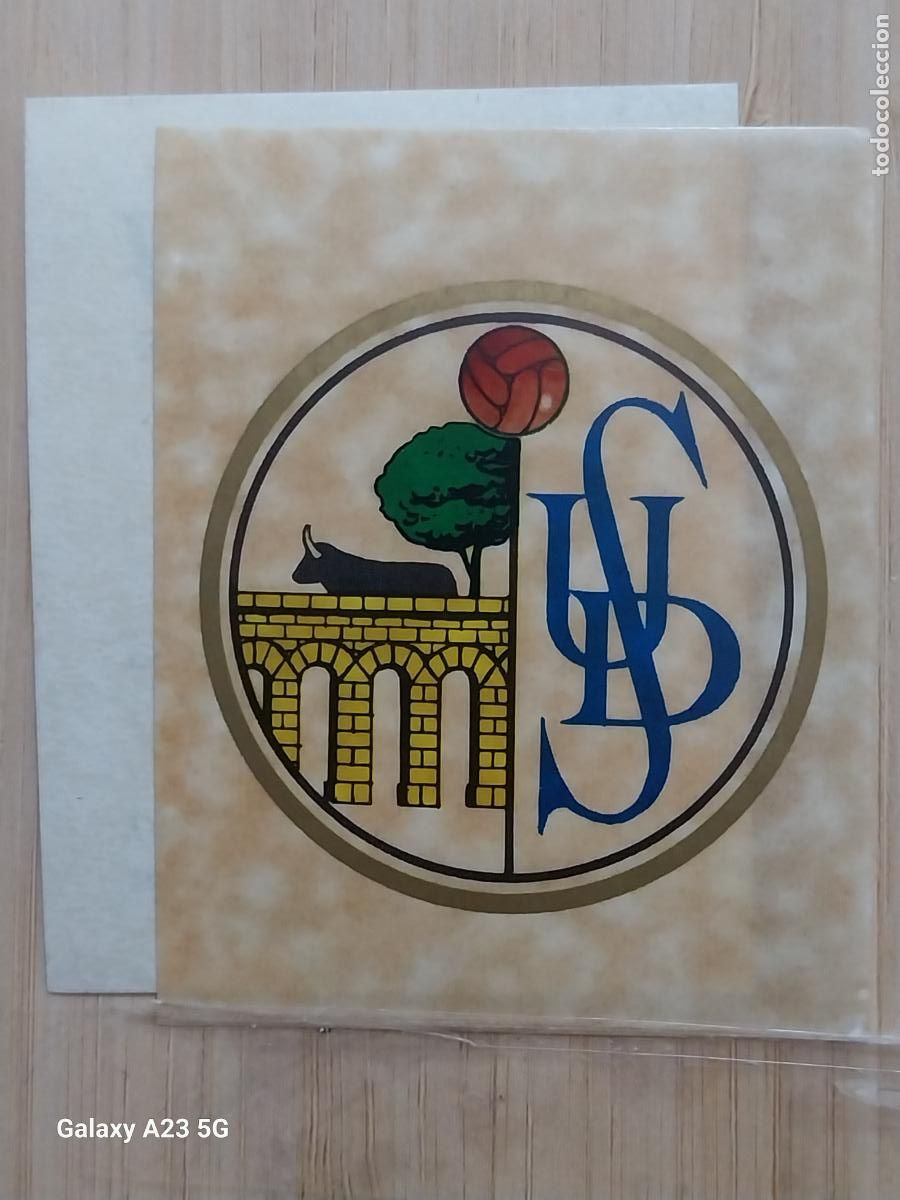 Cromos de f&uacute;tbol: SALAMANCA U D ESCUDO ED ESTE 1976 76 77 1977 ESCUDOS Y EQUIPOS CROMO SIN PEGAR NUNCA