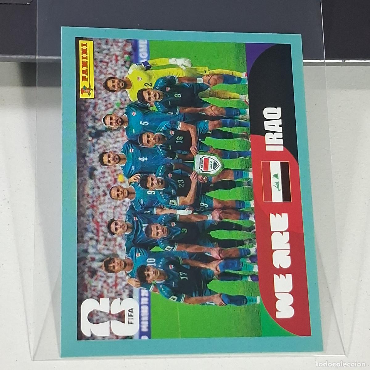 Cromos de f&uacute;tbol: B33 IRQ 13 IRQ13 PLANTILLA IRAQ MUNDIAL FIFA WORLD CUP 2026 STICKER PANINI