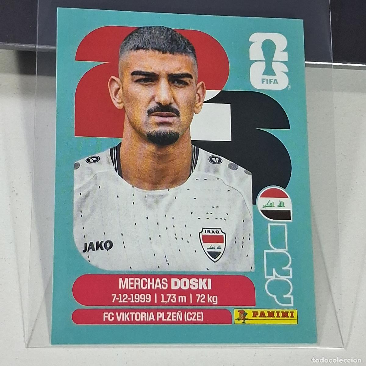 Cromos de f&uacute;tbol: B33 IRQ6 MERCHAS DOSKI 6 IRAQ IRQ IRAK MUNDIAL FIFA WORLD CUP 2026 STICKER PANINI
