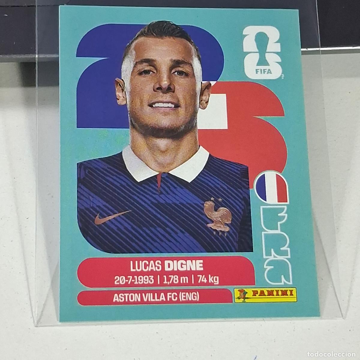 Cromos de f&uacute;tbol: B33 FRA8 LUCAS DIGNE 8 FRANCIA FRANCE FRA MUNDIAL FIFA WORLD CUP 2026 STICKER PANINI