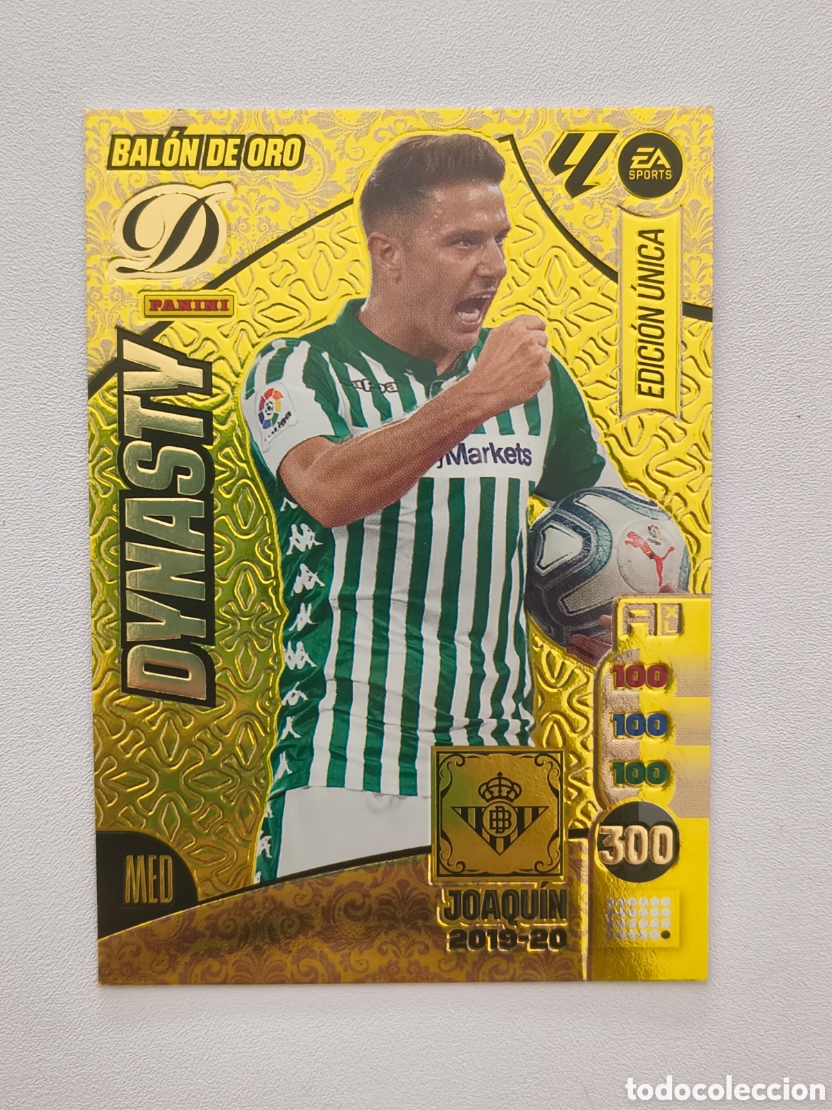 Cromos de f&uacute;tbol: BAL&Oacute;N DE ORO DYNASTY 2019-20 JOAQUIN - BETIS - EDICI&Oacute;N &Uacute;NICA - PANINI ADRENALYN XL 2024 2025
