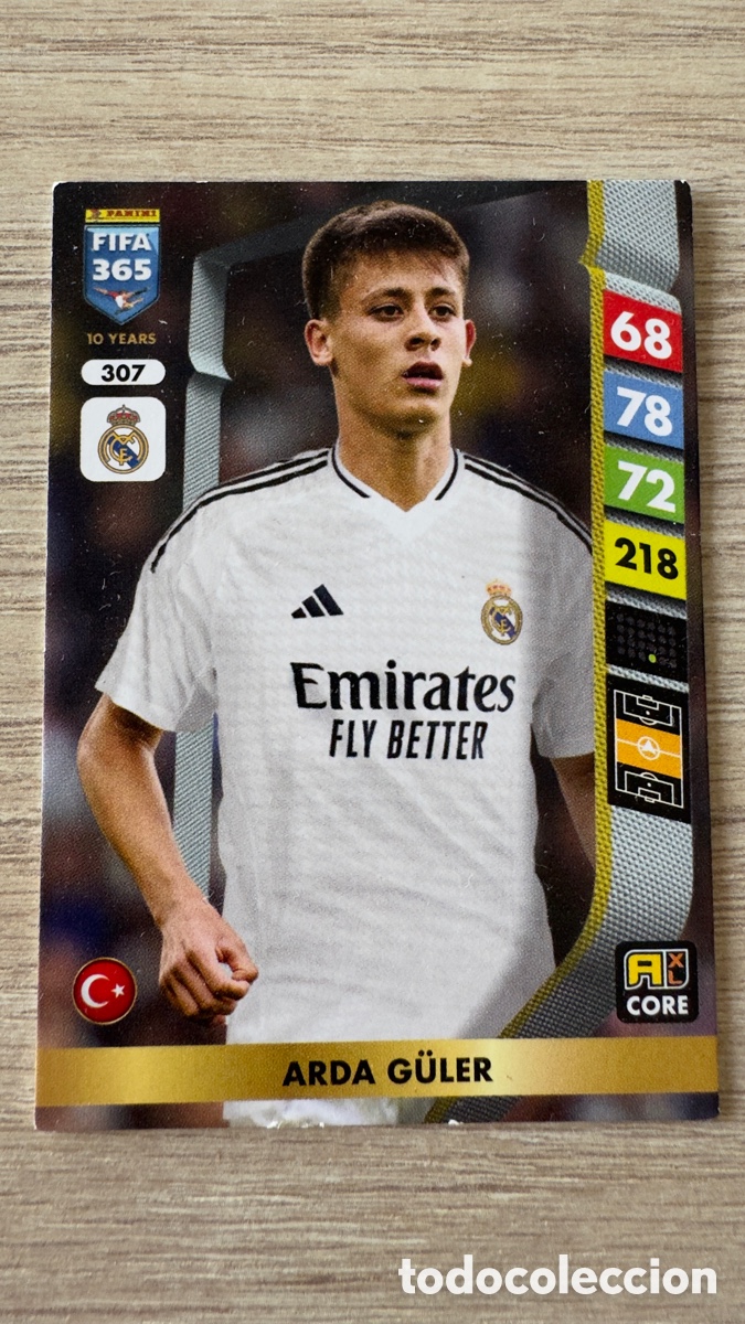 Cromos de f&uacute;tbol: Lote L008: Cromos de F&uacute;tbol Adrenalyn XL (FIFA 365) Temporada 2025 Real Madrid
