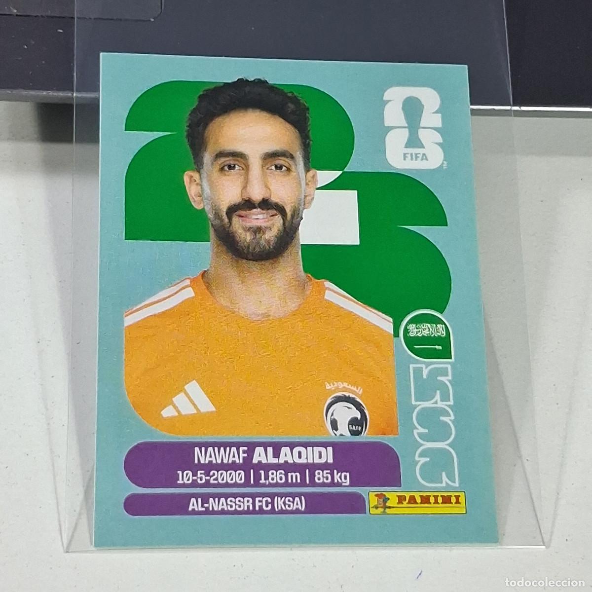 Cromos de f&uacute;tbol: B33 KSA 2 KSA2 NAWAF ALAQIDI ARABIA SAUDI MUNDIAL FIFA WORLD CUP 2026 STICKER PANINI
