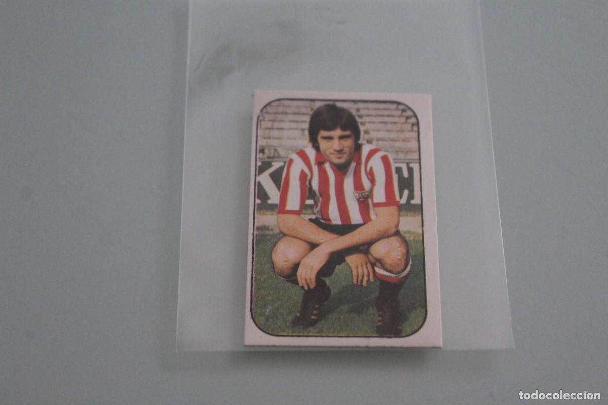 Cromos de f&uacute;tbol: ESTE 76 77 GOICOECHEA RECUPERADO DE &Aacute;LBUM