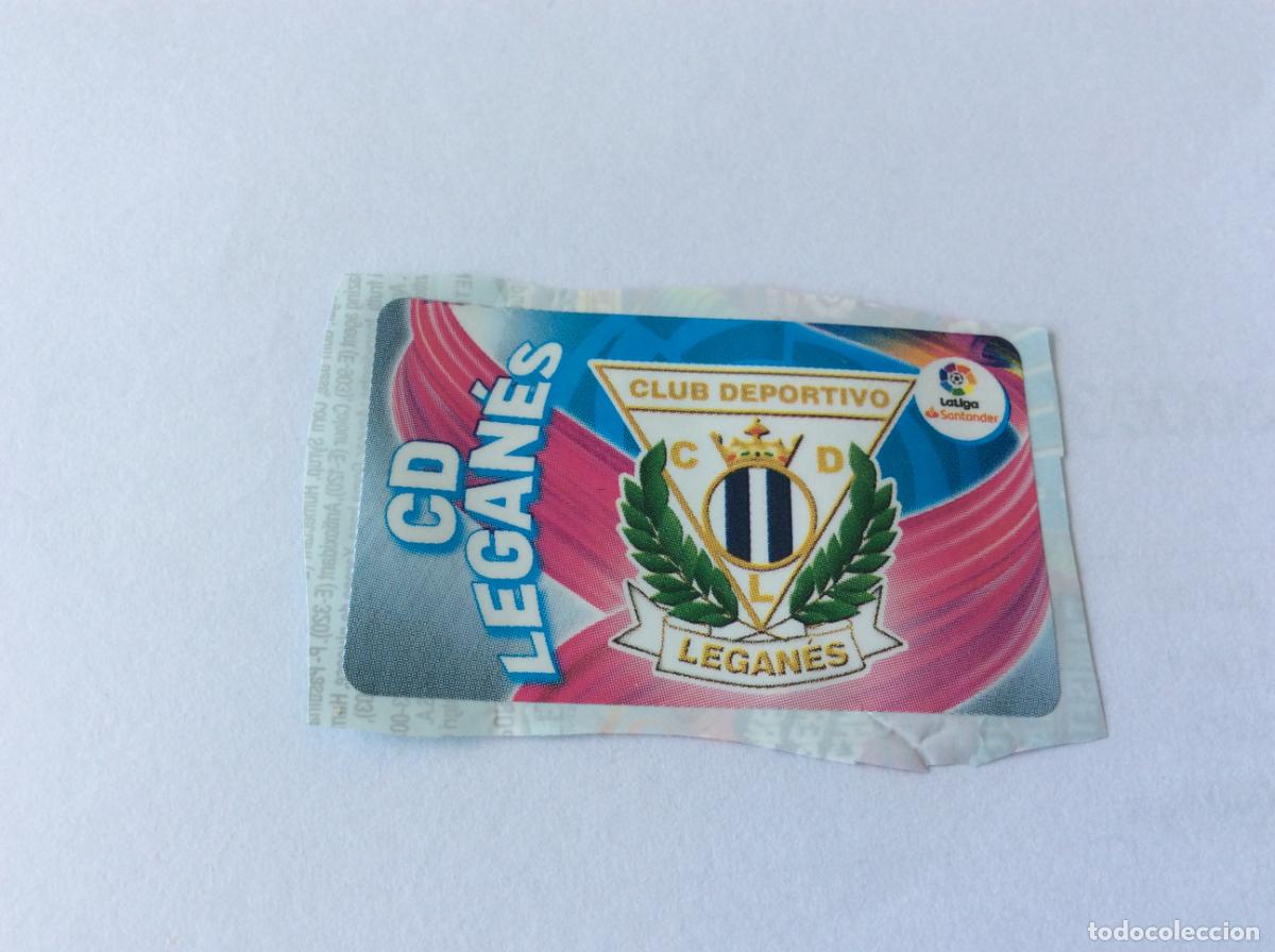 Cromos de f&uacute;tbol: Escudo Legan&eacute;s Chicle Liga Este 2019 2020 19 20 Panini