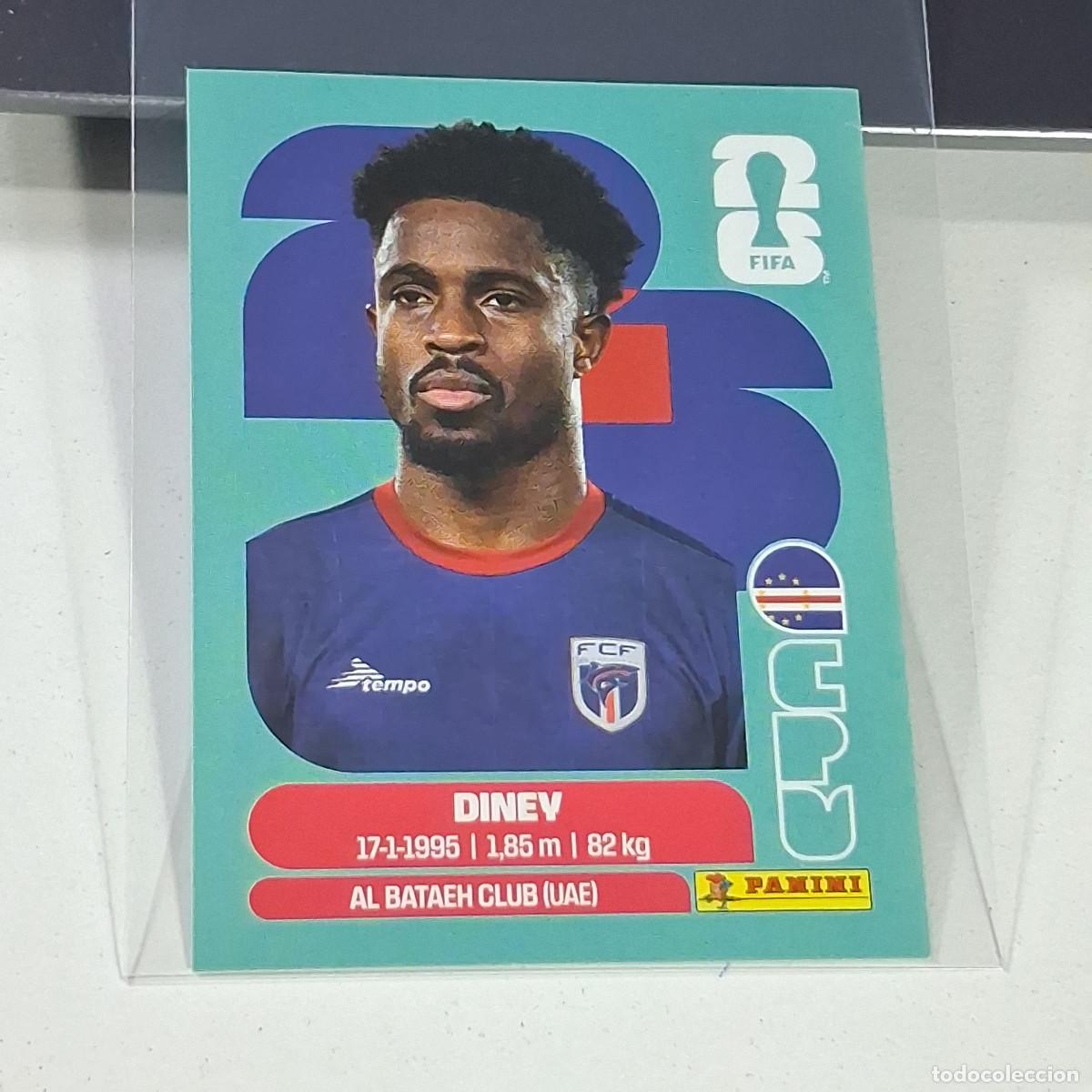Cromos de f&uacute;tbol: B33 CPV5 DINEY 5 CPV CABO VERDE CAPE MUNDIAL FIFA WORLD CUP 2026 STICKER PANINI