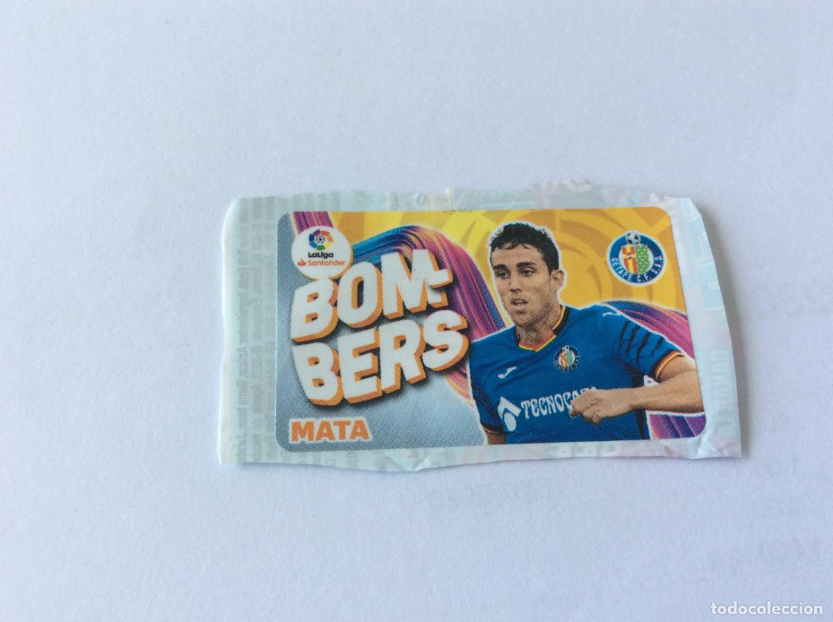 Cromos de f&uacute;tbol: Bombers Mata Getafe Chicle Liga Este 2019 2020 19 20 Panini